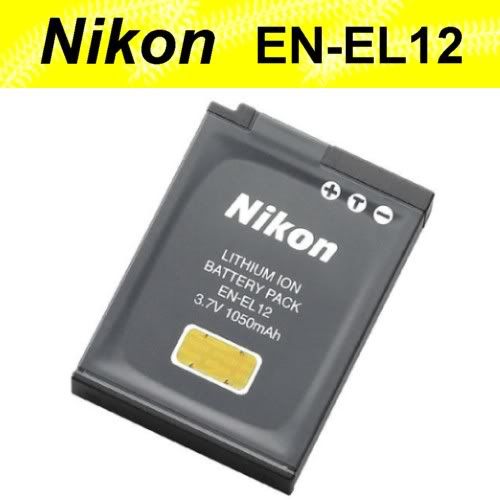 Nikon High Capacity LithiumIon Battery ENEL12 Fun Lot Trading