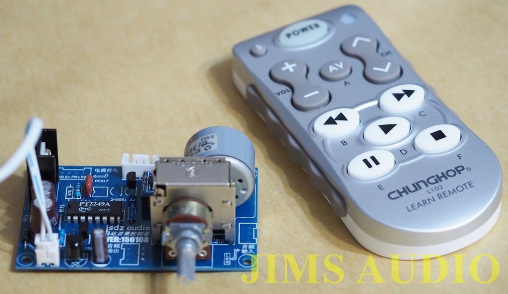 IR Remote rotary motorized potentiometer passive preamplifier kit ! eBay