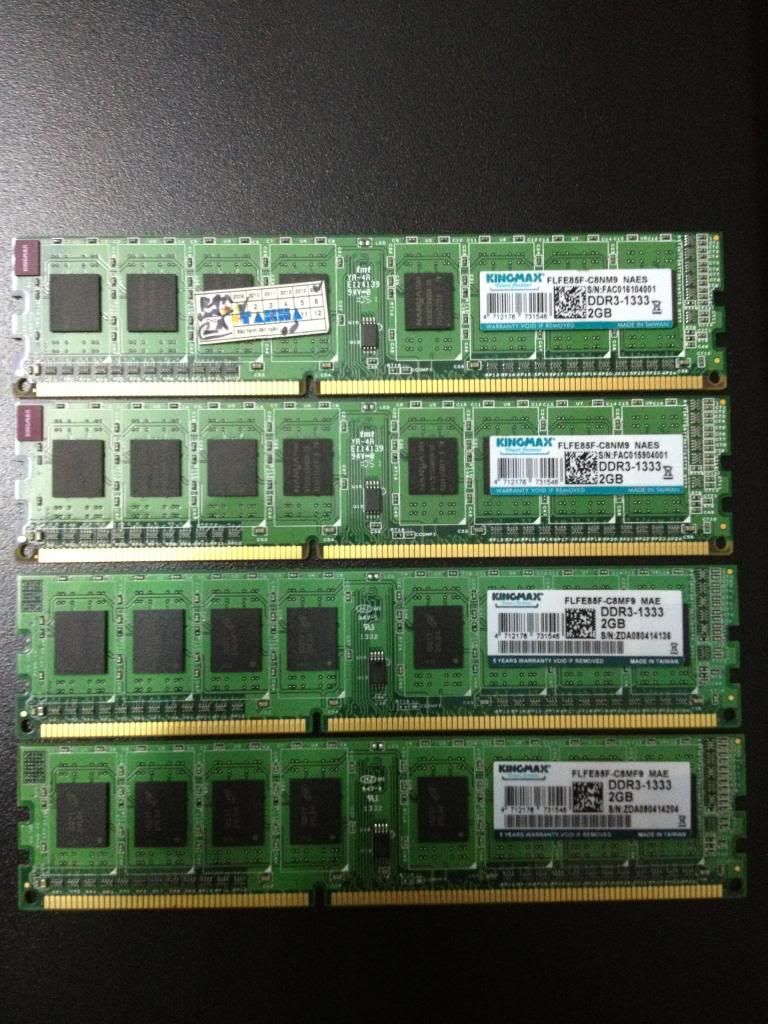 DDR3 Kingmax 2GB Bus1333 BH lâu lắc. - 1
