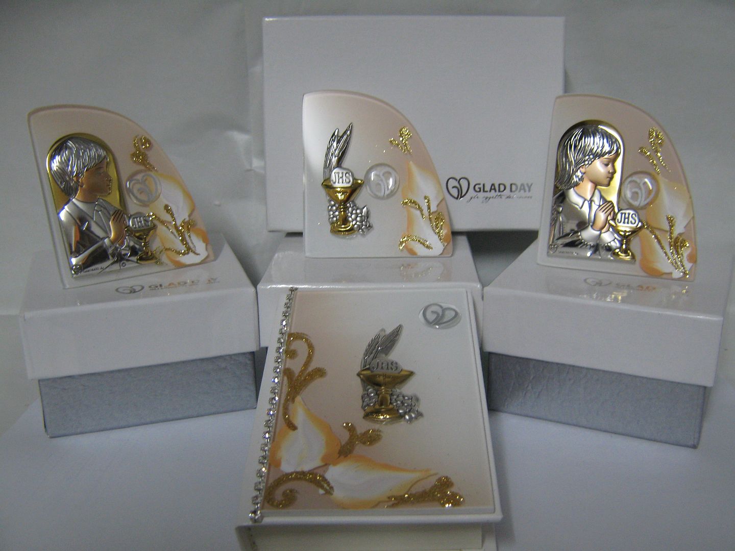 Bomboniere In Argento Per Comunione BOMBONIERA BOMBONIERE COMUNIONE COLLEZIONE MELANZANA GLAD DAY LAMINA