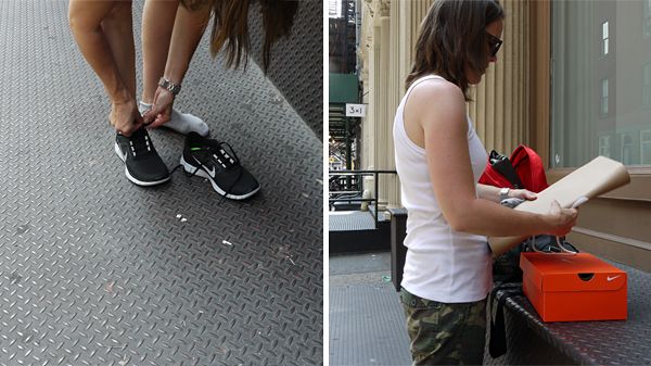 Nike Mercer Street. Nike Free Run 3