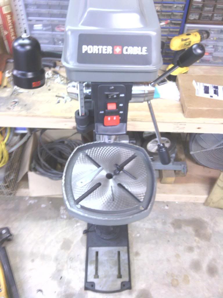 Lowe s Porter Cable floor mount drill press The Garage Journal