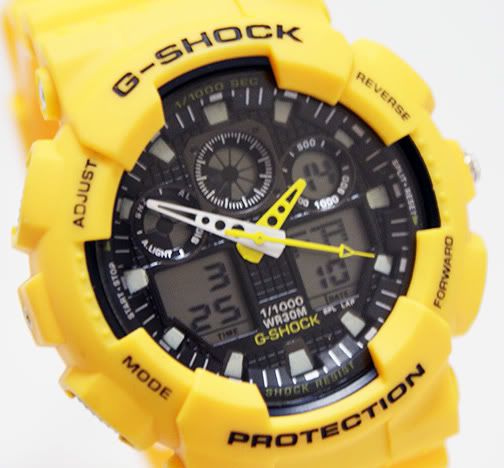 g shock 24 karat yellow