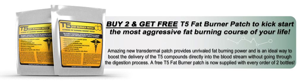 FREE T5 Fat Burner Magnet Patch