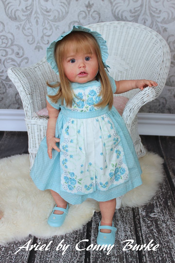 Reborn Doll Toddler Ariel by Joanna Kazmierczak, Conny Burke IIORA | eBay