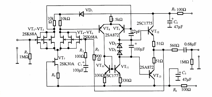 2SK68A N grade low noise NEC J-FET matched Idss to 0.1mA 1 pair !! | eBay